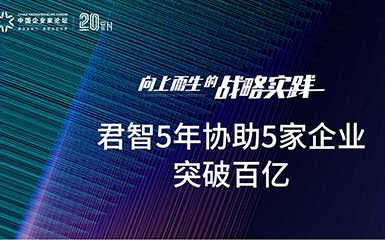 大考下企业如何向上而生?君智战略咨询谢伟山出席2020亚布力中国企业家论坛